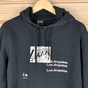 Los Angeles Lakers NBA x Nike Hoodie Sweatshirt Mens Medium 2019 CQ9461-010